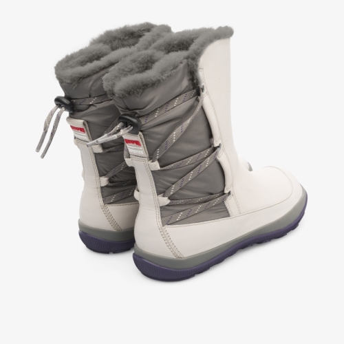 Camper Peu Pista Down Boots Grey - Womens Singapore ZOOWXA-972